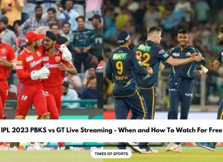 IPL 2023 PBKS vs GT Live Streaming