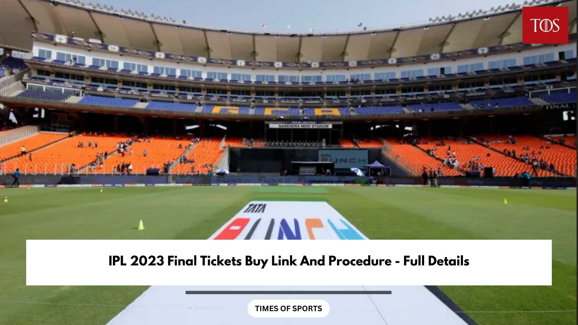 IPL 2023 Final Tickets Buy Link And Procedure Full Details