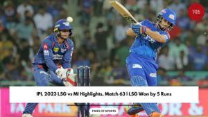 IPL 2023 LSG vs MI Highlights
