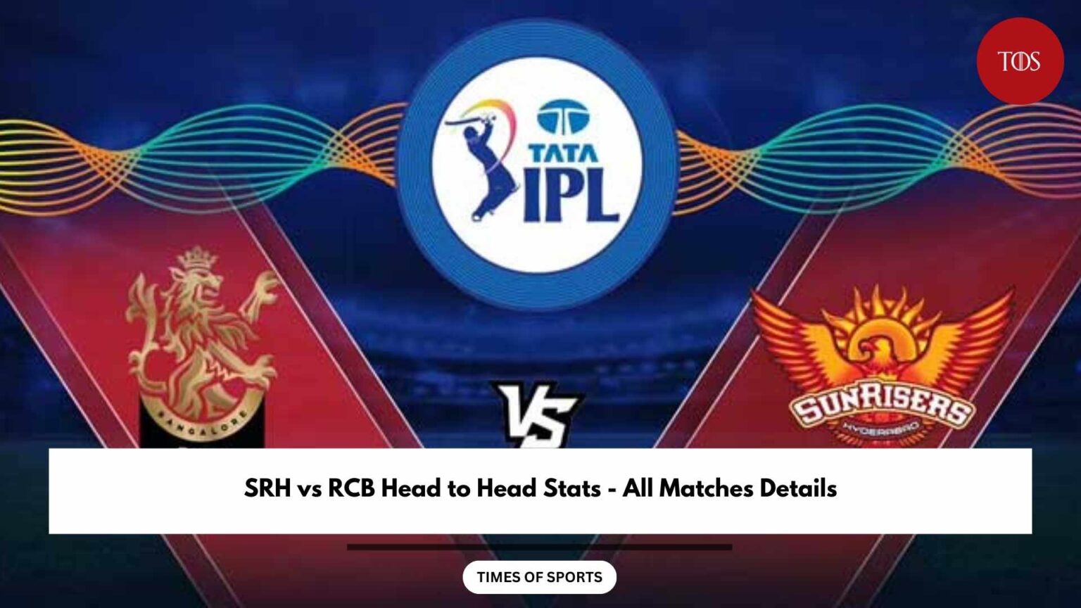 SRH vs RCB Head to Head Stats All Matches Details