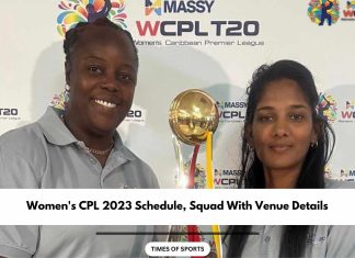 Women's CPL 2023 Schedule