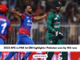 2023 AFG vs PAK 1st ODI highlights