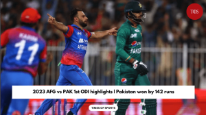 2023 AFG vs PAK 1st ODI highlights