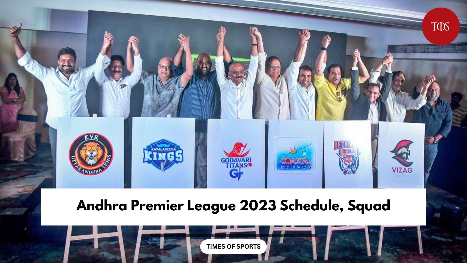 APL 2023 Schedule, Squad Andhra Premier League