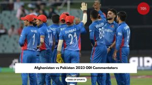 Afghanistan vs Pakistan 2023 ODI Commentators