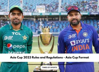Asia Cup 2023 Rules