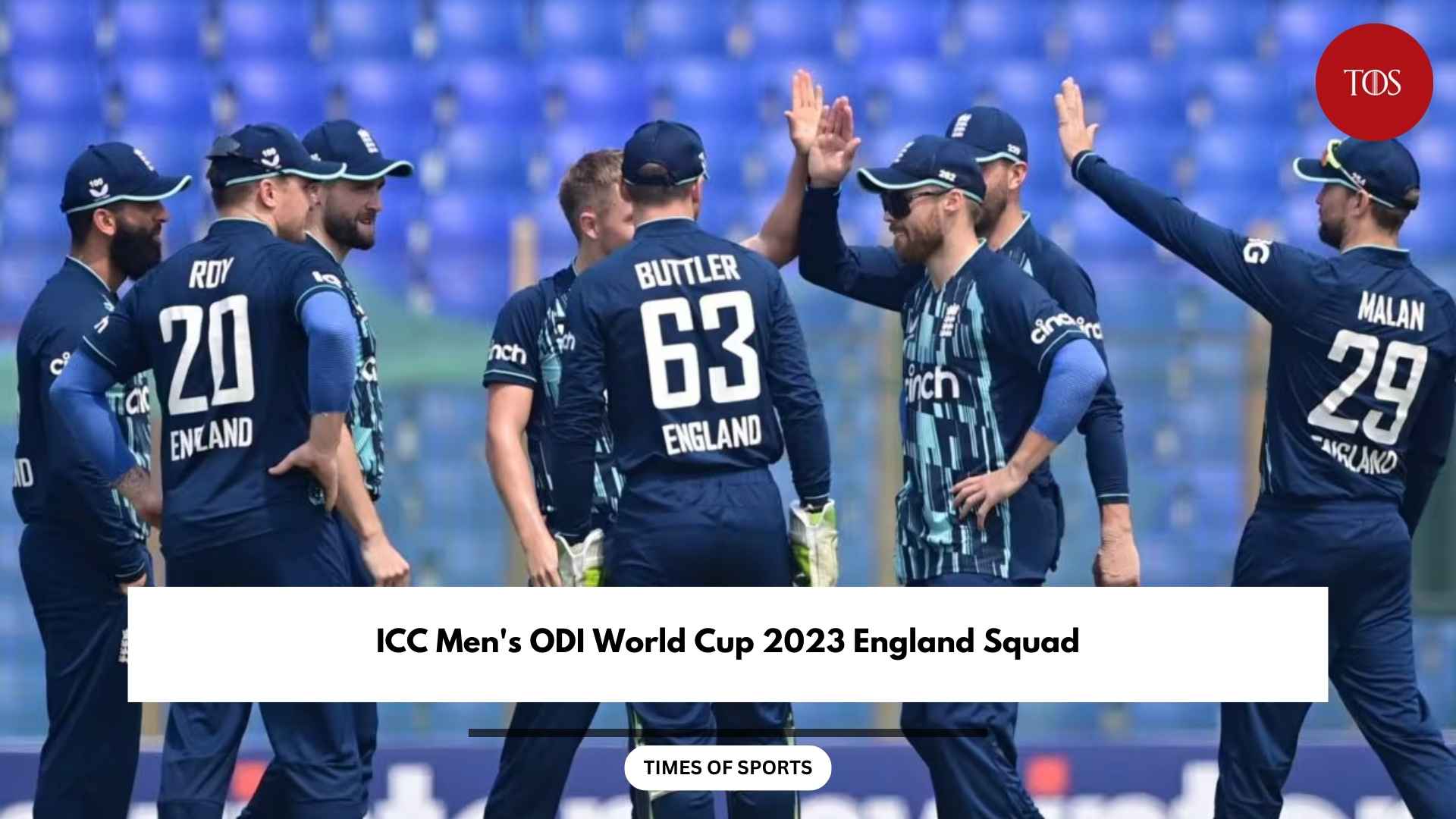 ICC Men's ODI World Cup 2023 England Squad