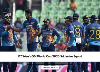 ICC Men's ODI World Cup 2023 Sri Lanka Squad