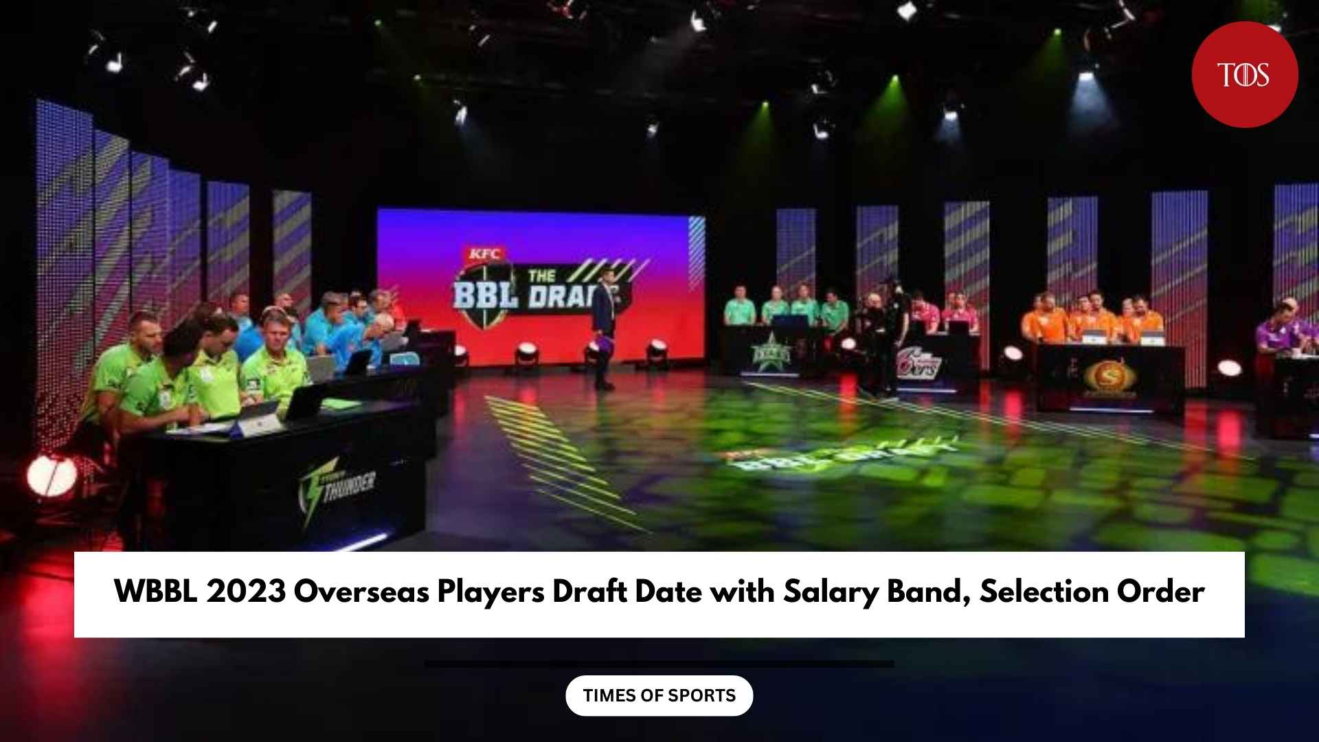 WBBL 2023 Draft Date For Overseas Players with Salary Band, Selection Order