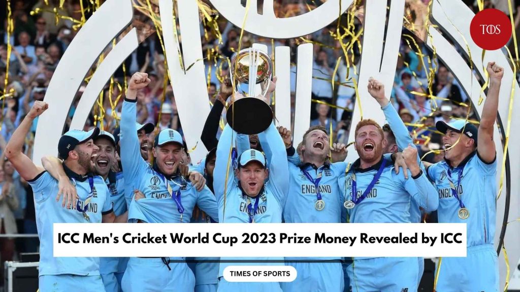 ICC Men's Cricket World Cup 2023 Prize Money Revealed By ICC