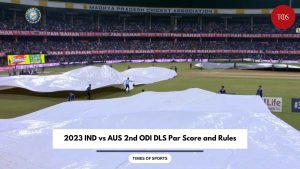IND vs AUS 2nd ODI DLS Par Score