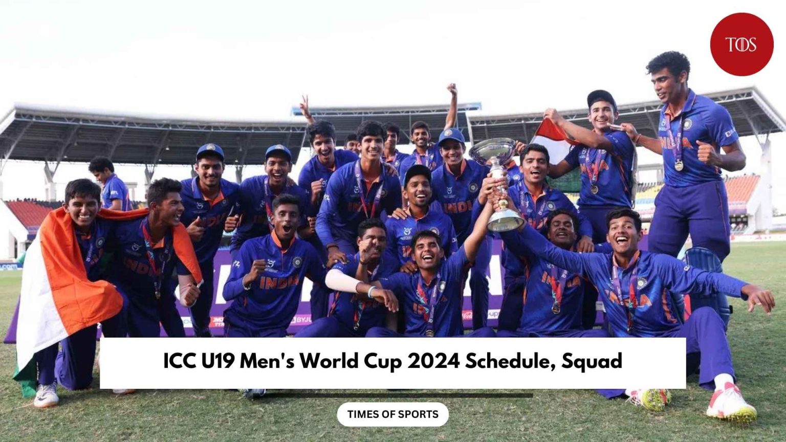 ICC U19 Men's World Cup 2024 Schedule, Squad