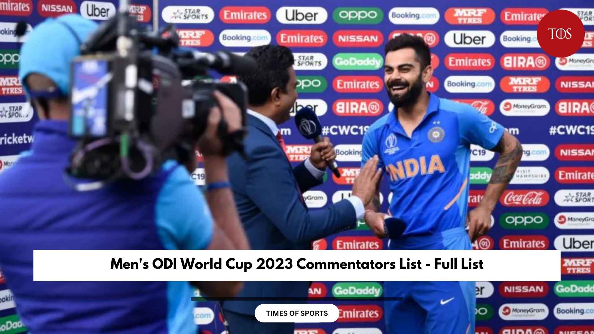 Men's ODI World Cup 2023 Commentators List Full List