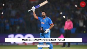 Most Sixes in ODI World Cup 2023 – Maximum Six – Full List