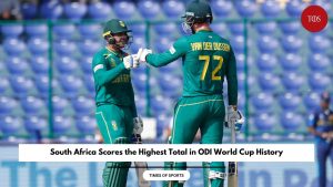 South Africa Scores the Highest Total in ODI World Cup History