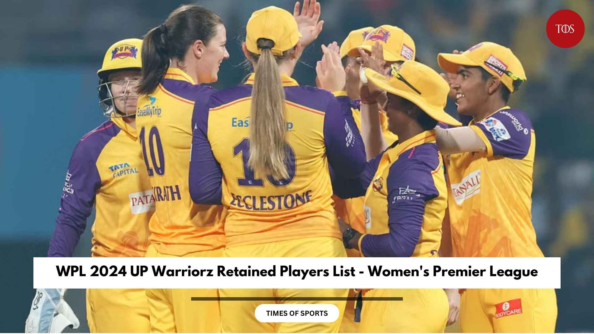 WPL 2024 UP Warriorz Retained Players List Women's Premier League