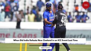 When Did India Defeat New Zealand in an ICC Event Last Time