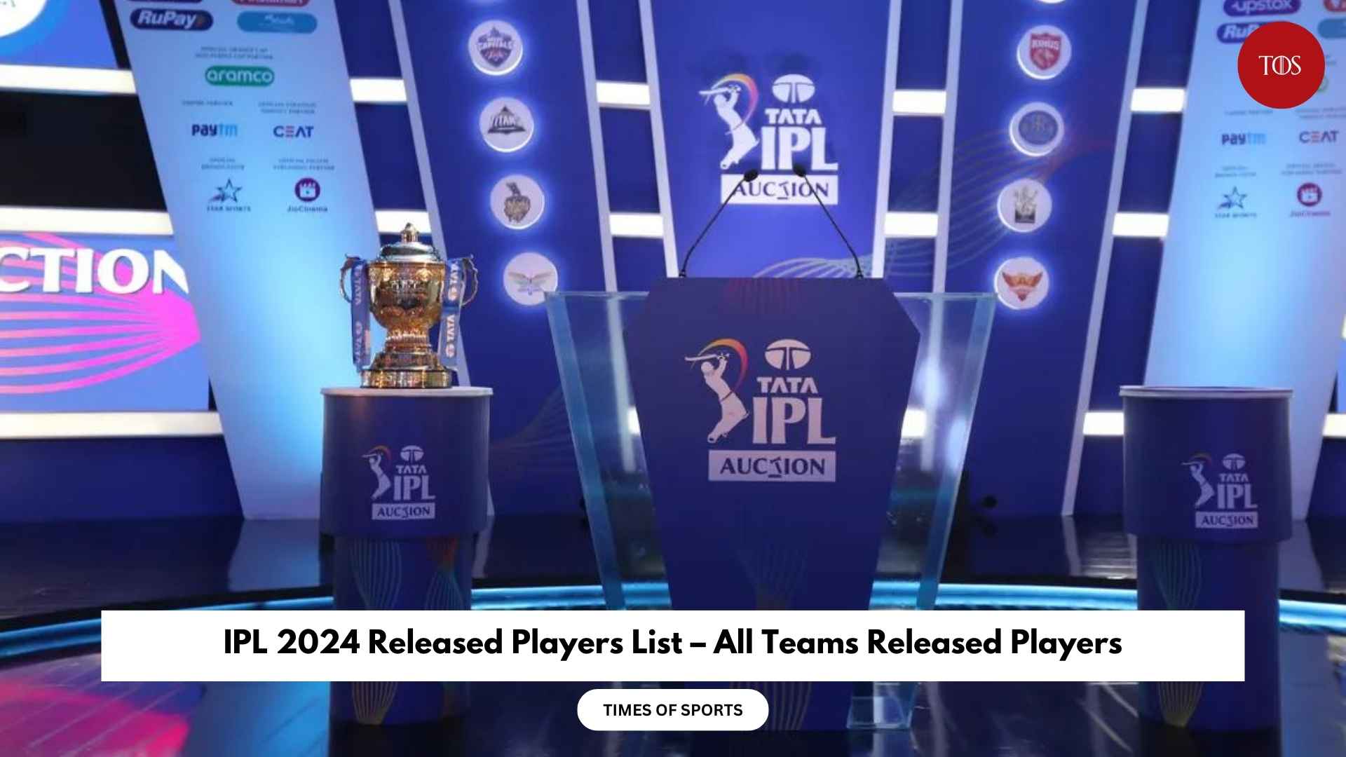IPL 2024 Released Players List All 10 Teams Latest Release