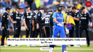 India vs New Zealand highlights
