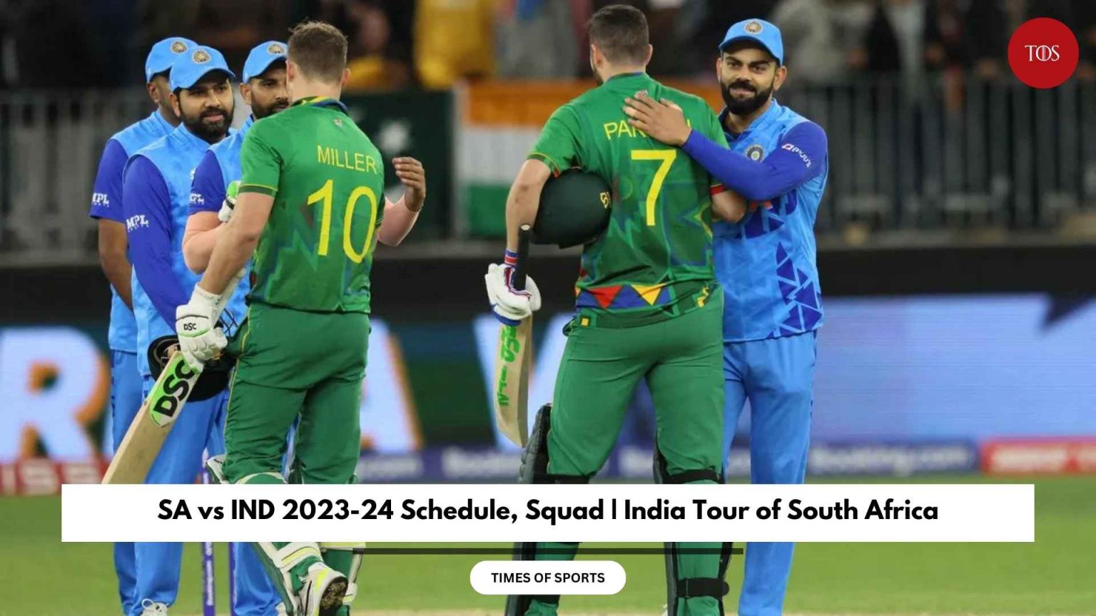 SA vs IND 202324 Schedule, Squad India Tour of South Africa