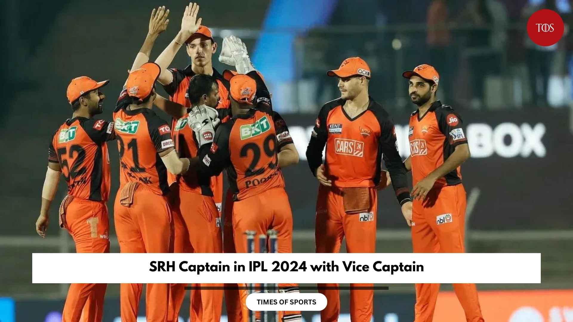 SRH Captain in IPL 2024 with Vice Captain Details