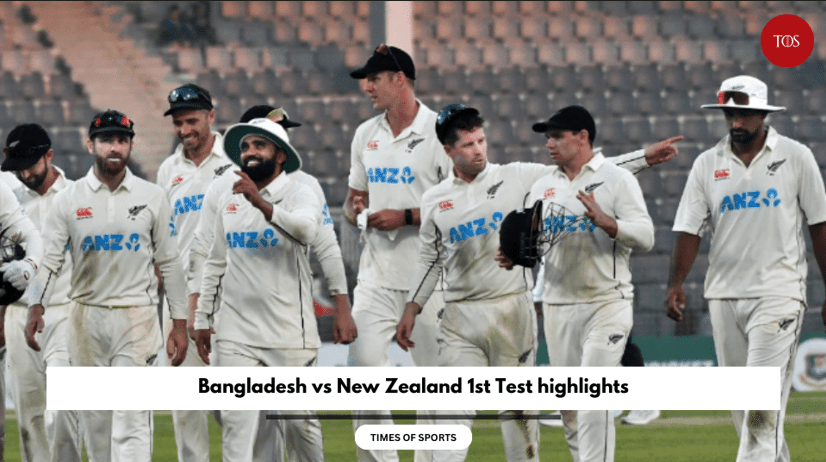 Bangladesh Vs New Zealand 1st Test Highlights | Bangladesh Won By 150 Runs