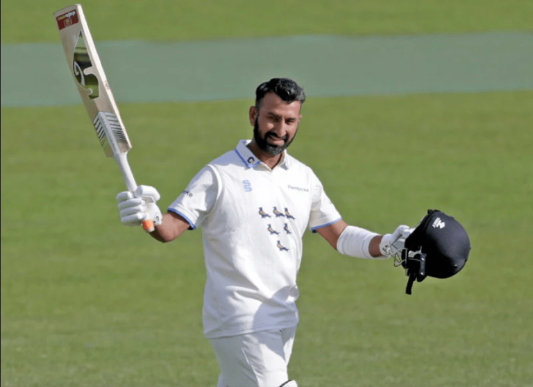 Sussex Re-signs Cheteshwar Pujara for 2024 County Championship