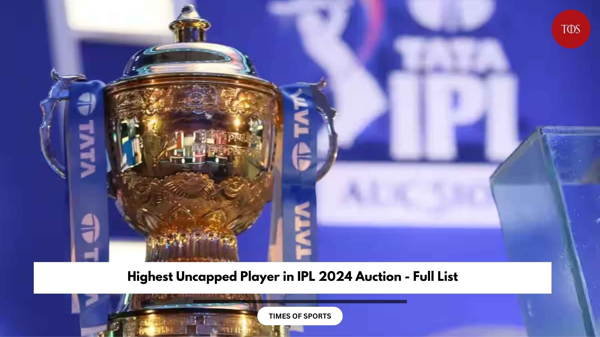 Highest Uncapped Player in IPL 2024 Auction - Full List