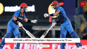 2023 UAE vs AFG 1st T20I highlights