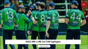 2023 ZIM vs IRE 3rd T20I highlights