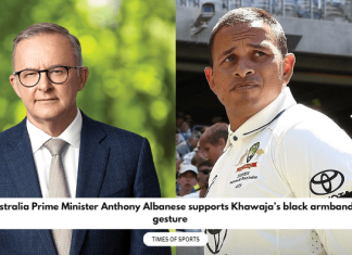 Anthony Albanese lauds Khawaja on ICC stand-off