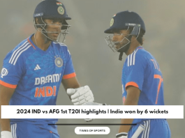 2024 IND vs AFG 1st T20I highlights