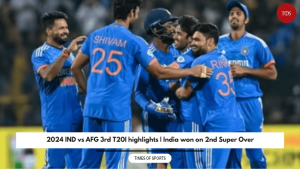 2024 IND vs AFG 3rd T20I highlights