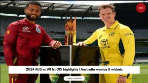 2024 AUS vs WI 1st ODI highlights