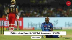 IPL 2024 Injured Players List