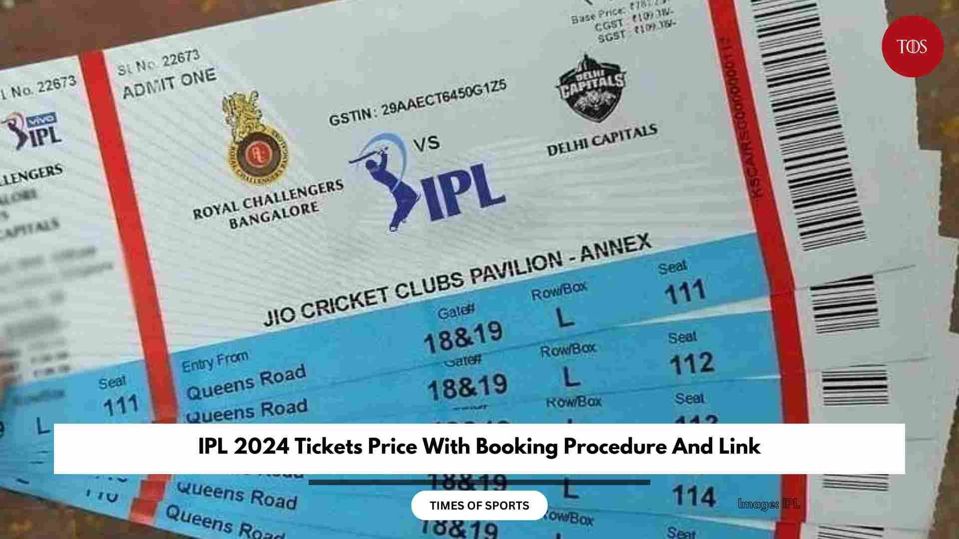 IPL 2024 Tickets Price With Booking Procedure And Link