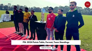PSL 2024 Points Table, Format, Team Standings