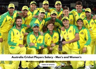 Australia Cricket Players Salary