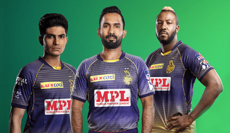 Gill, Russell and Dinesh Karthik in IPL 2020