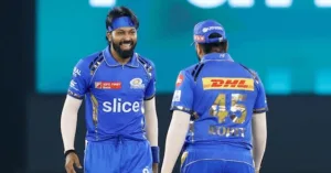 Hardik Pandya and Rohit Sharma