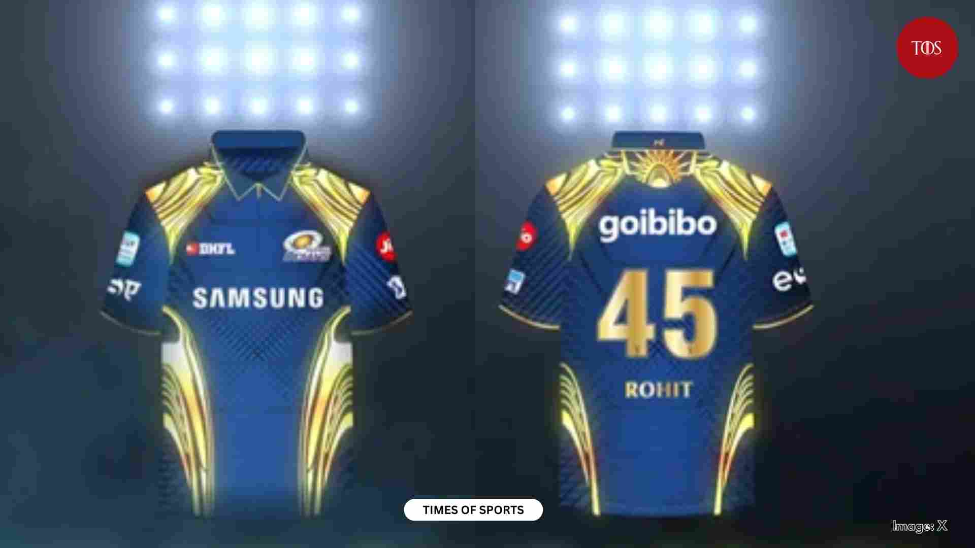 IPL 2018 Mumbai Indians Team Jersey 