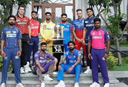 IPL 2024 captains photoshoot