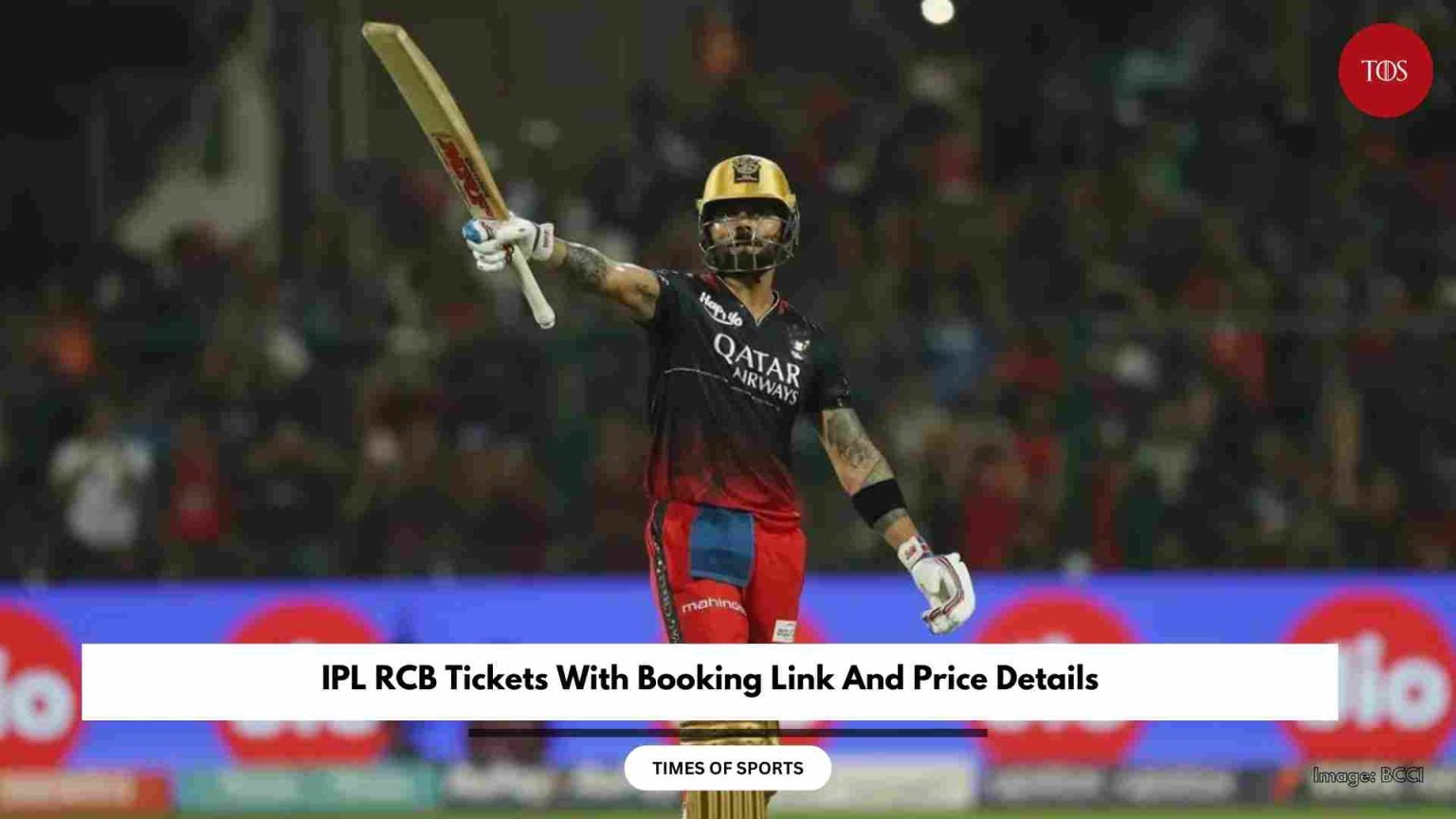 2024 IPL RCB Tickets With Booking Link And Price Details