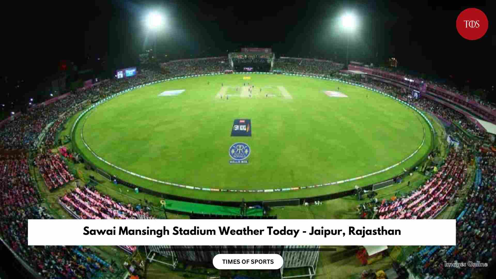 Sawai Mansingh Stadium Weather Today