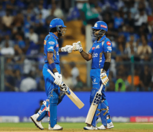 Hardik Pandya and Suryakumar Yadav in IPL