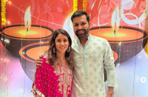 Rohit Sharma and Ritika Sajdeh