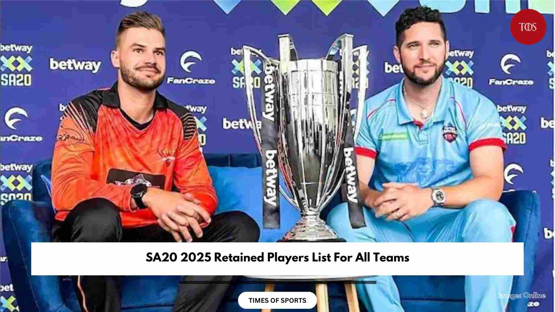 SA20 2025 Retained Players List For All Teams After Auction