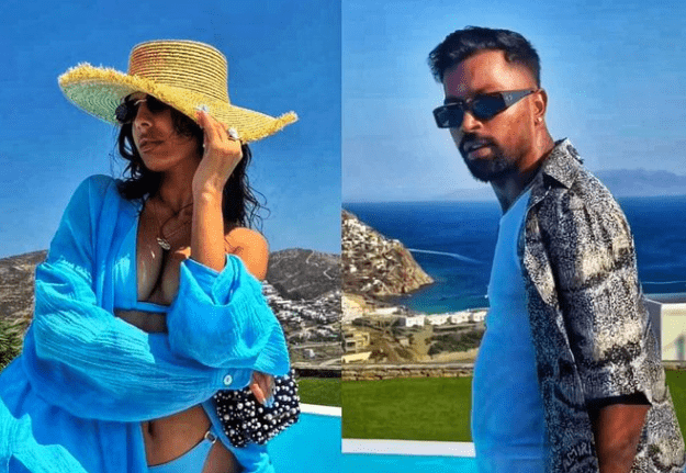 Hardik Pandya and Jasmin Walia