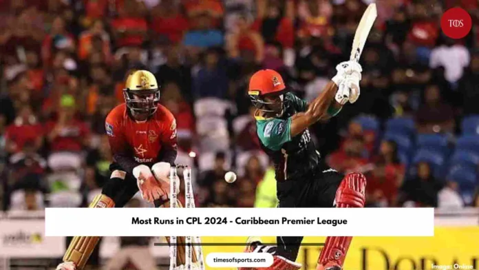 Most Runs in CPL 2024