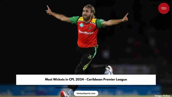 Most Wickets in CPL 2024